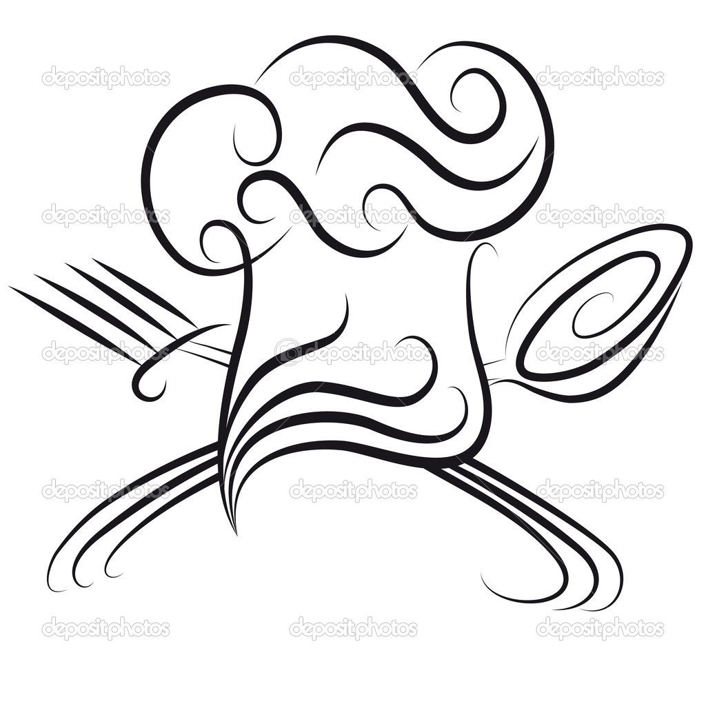 1024x1024 Free Chef Clipart Chef Hat With Spoon And Fork