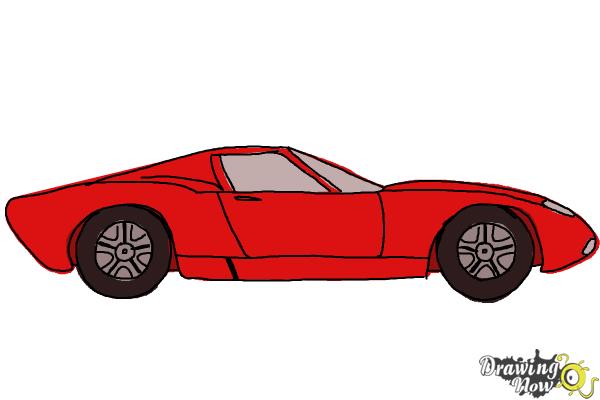600x400 How To Draw A Sports Car