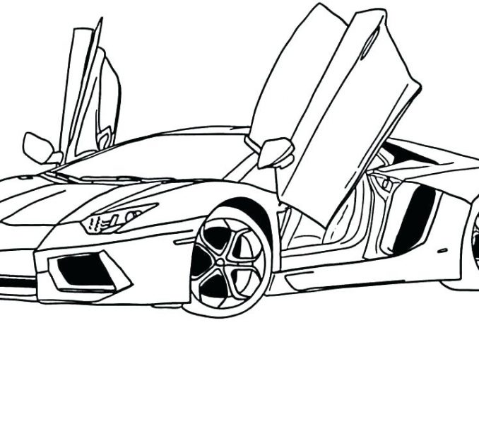 Sports Car Drawing | Free download on ClipArtMag