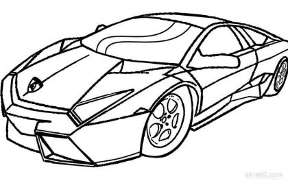 420x270 Car Coloring Pages Or Smart Sports Car Coloring Pages