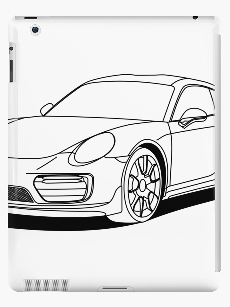 750x1000 Cool Car Outlines Ipad Cases Skins