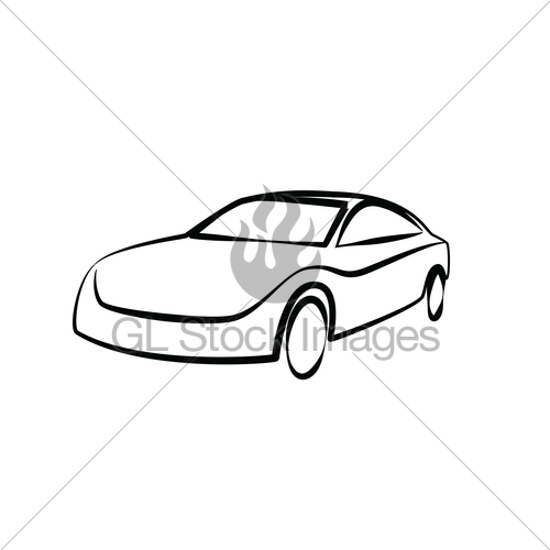 500x500 sports car outlines modern car illustration car vector gl