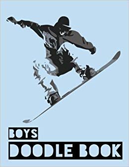 260x336 Boys Doodle Book Unlined Blank Journal For Doodling Drawing