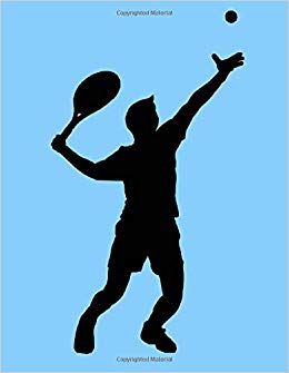 260x335 Tennis Sketchbook Tennis Bordered Sketchbook For Kids