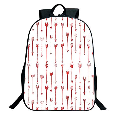 466x466 iprint personal tailor black monolayer rucksackk,arrow