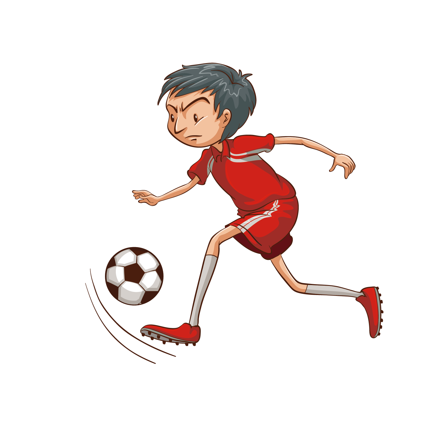 1500x1500 Drawing Of A Football Player Free Download Clip Art