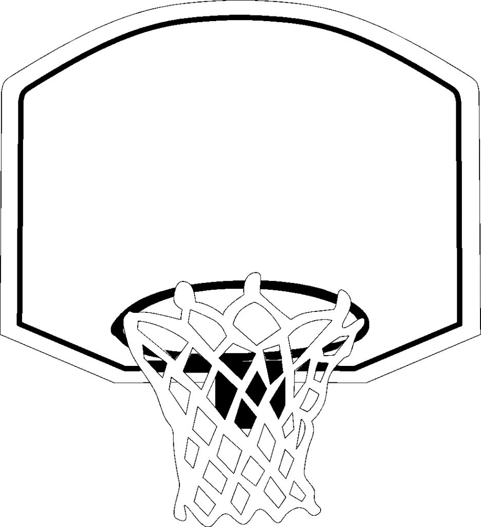 936x1024 How To Draw A Basketball
