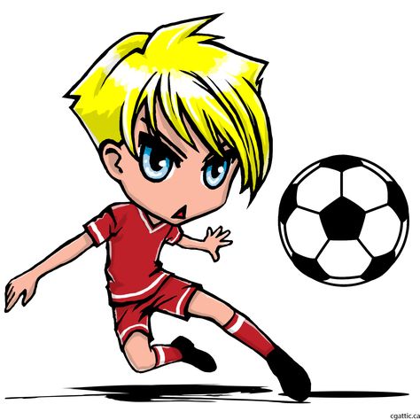 474x474 Cartoon Soccer Player Drawing In Steps With Photoshop Kids