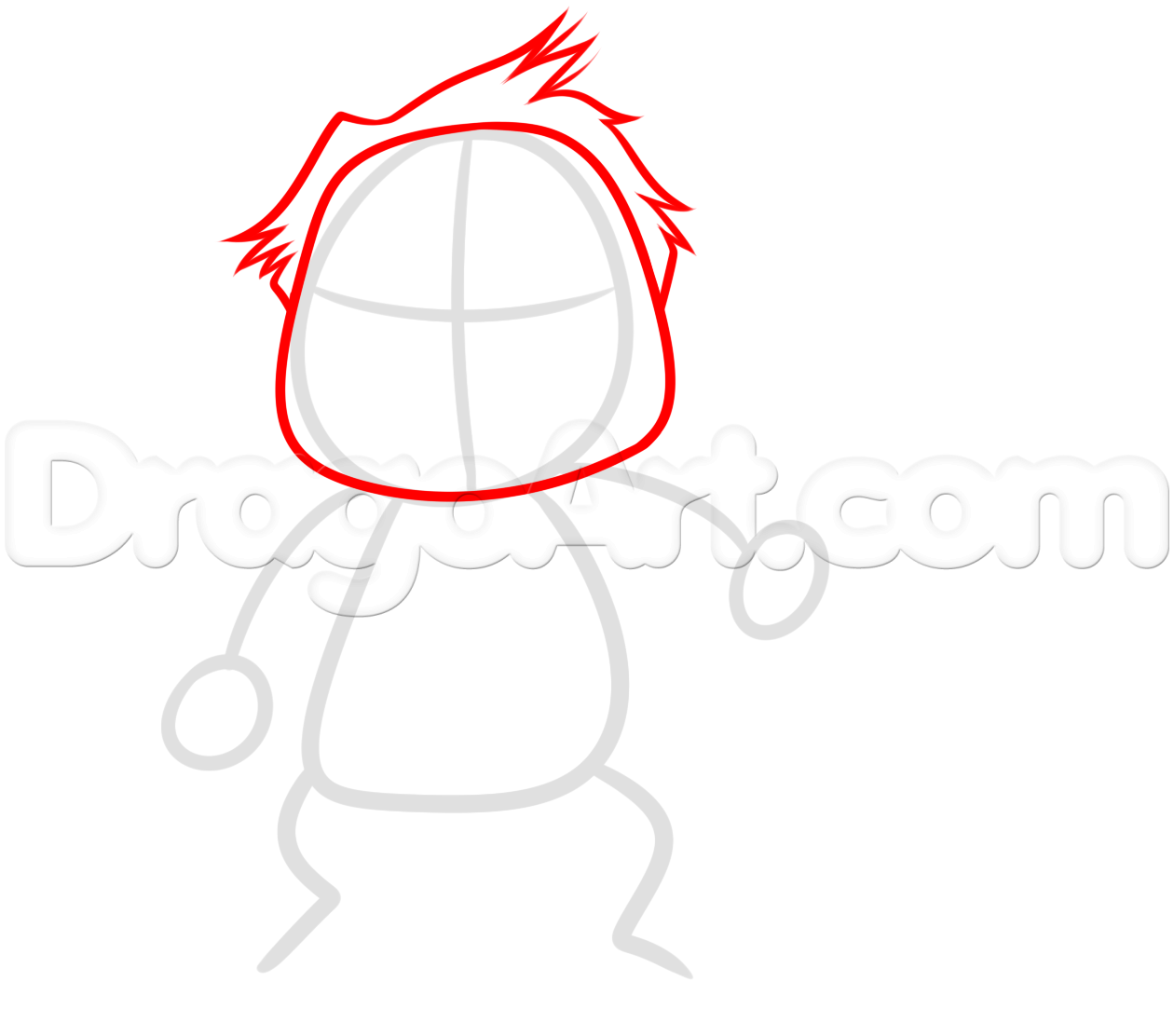 1260x1112 Draw Spot From The Good Dinosaur, Step