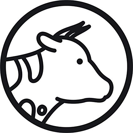 425x425 Simple Animal Meat Logo Line Drawing Food Culinary