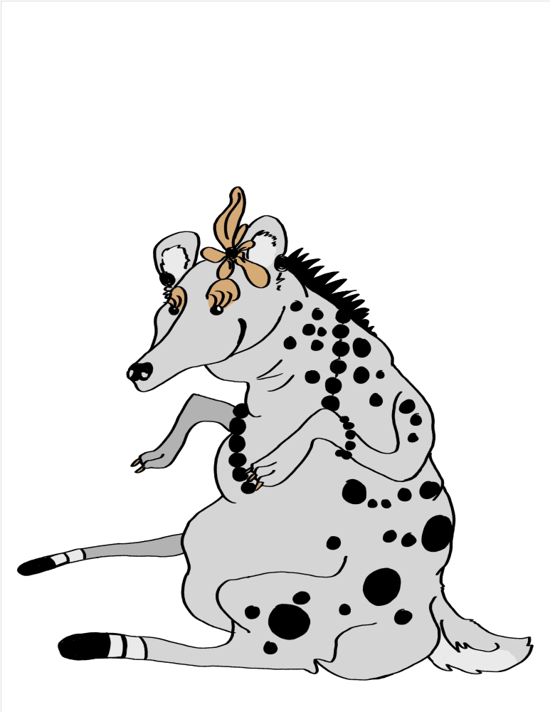 Spotted Hyena Drawing