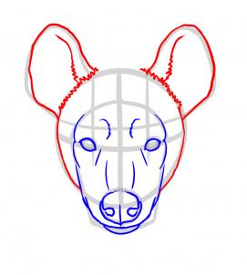 271x302 How To Draw Hyenas, Step