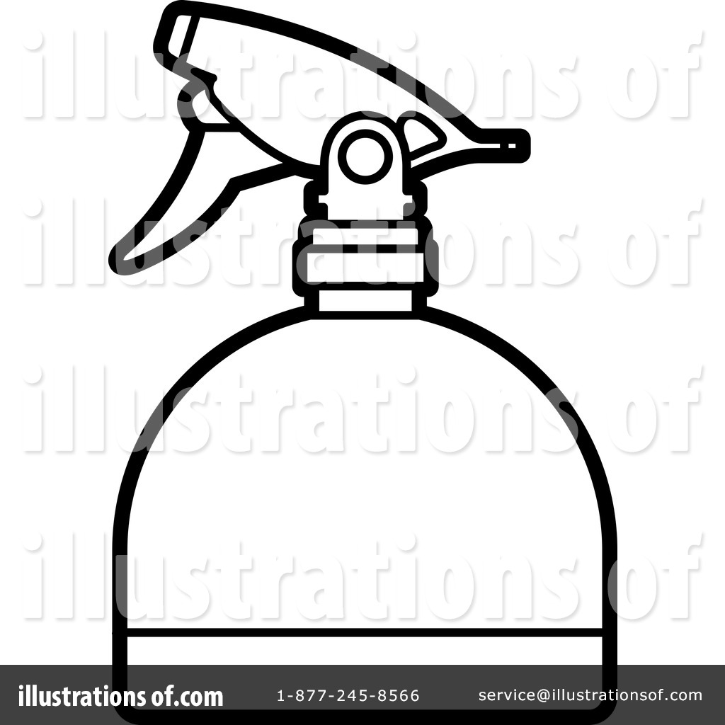 1024x1024 Spray Bottle Clipart