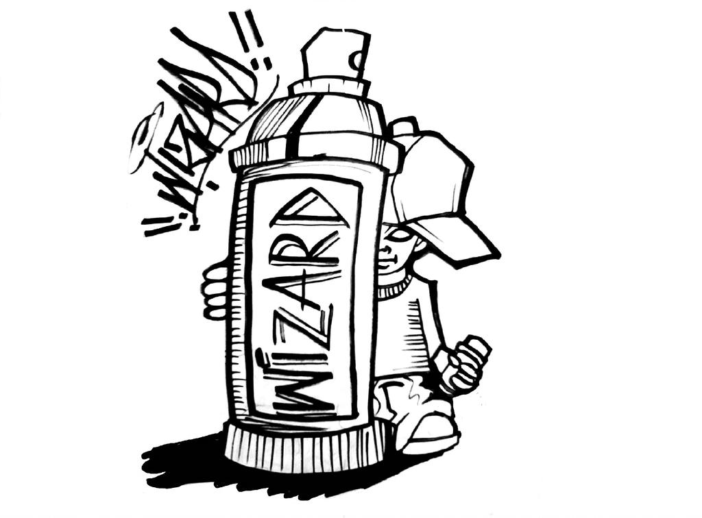 1024x756 Graffiti Spray Can