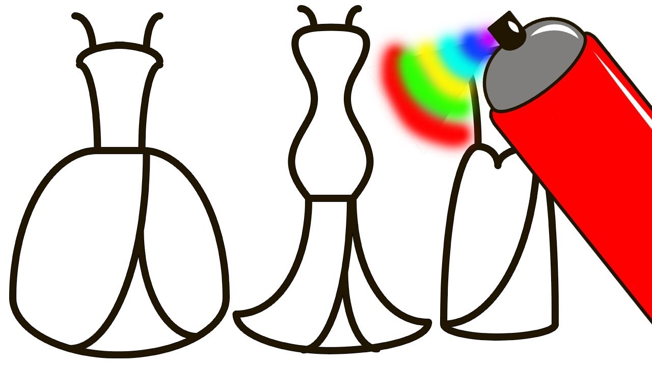 1280x720 Dress Spray Painting