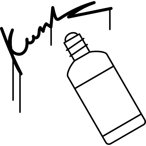 512x512 Drawing Alphabets Spray Paint Graffito Transparent Png Clipart