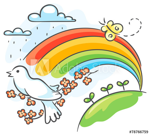 500x453 Spring Drawing