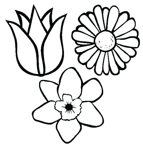 600x612 Coloring Pages Draw A Rose Coloring Pages For Kids