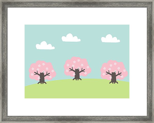 600x479 Cherry Tree Background Spring Landscape Spring Clip Art Image