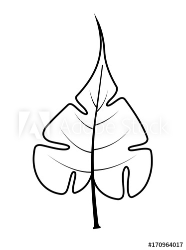 373x500 Retro Spring Leaf