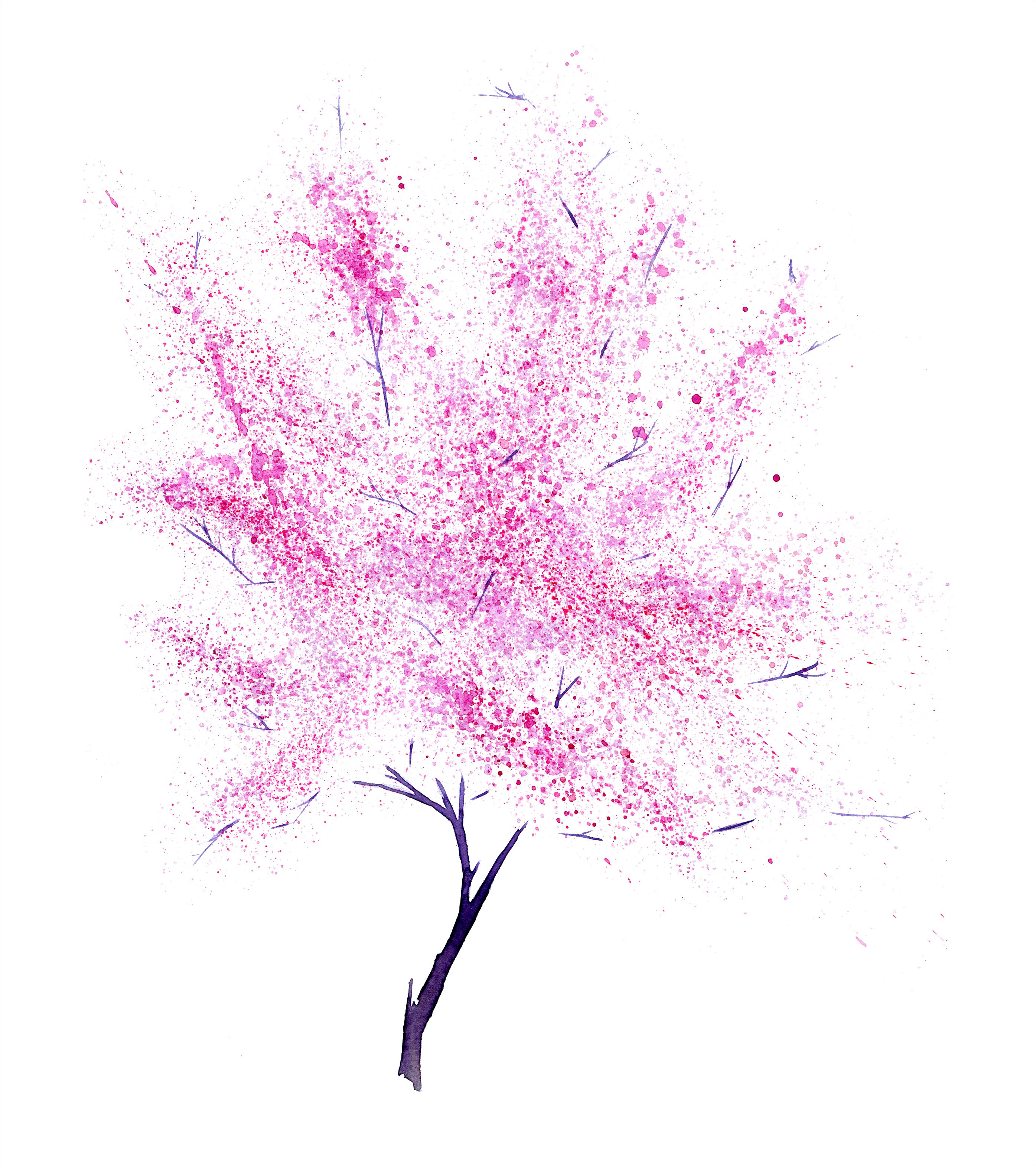 Spring Tree Drawing | Free download on ClipArtMag