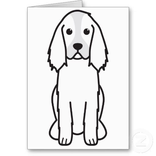 512x512 English Springer Spaniel Dog Cartoon English