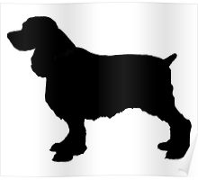 220x200 English Springer Spaniel Dog Silhouette, Freehand Drawing Ipad