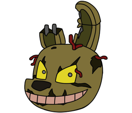 540x465 My First Time Drawing Springtrap, Can't Wait To Be Stuck In A Room