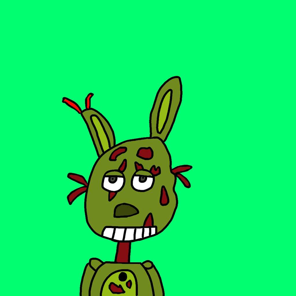 1024x1024 Springtrap Drawing Five Nights At Freddy's Amino