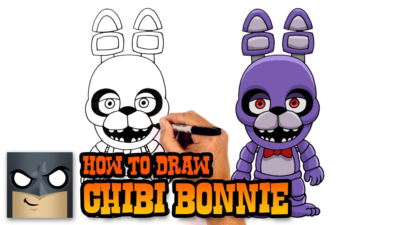 1280x720 How To Draw Bonnie Five Nights