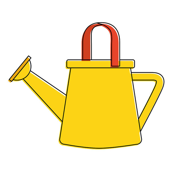 600x600 gardener plastic sprinkler icon art print