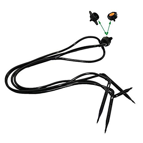 466x466 Generic Black Sets Of Curved Arrow Garden Drip Watering