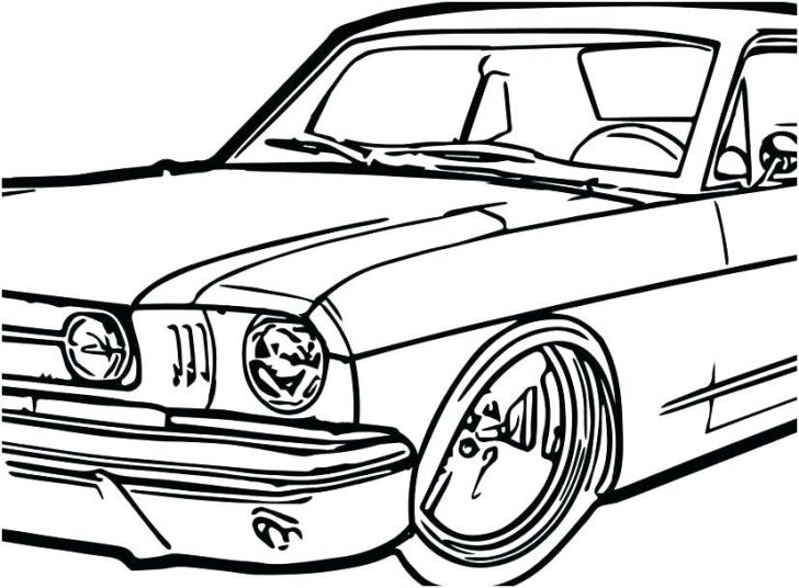 728x536 classic muscle car coloring pages sprint printable pa for boys