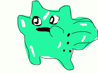 320x240 Red And Blue Bulbasaur Sprite Remake