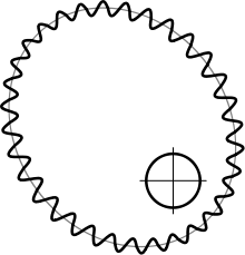 220x229 Non Circular Gear