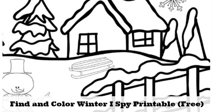680x360 Free Winter Weather I Spy Printable