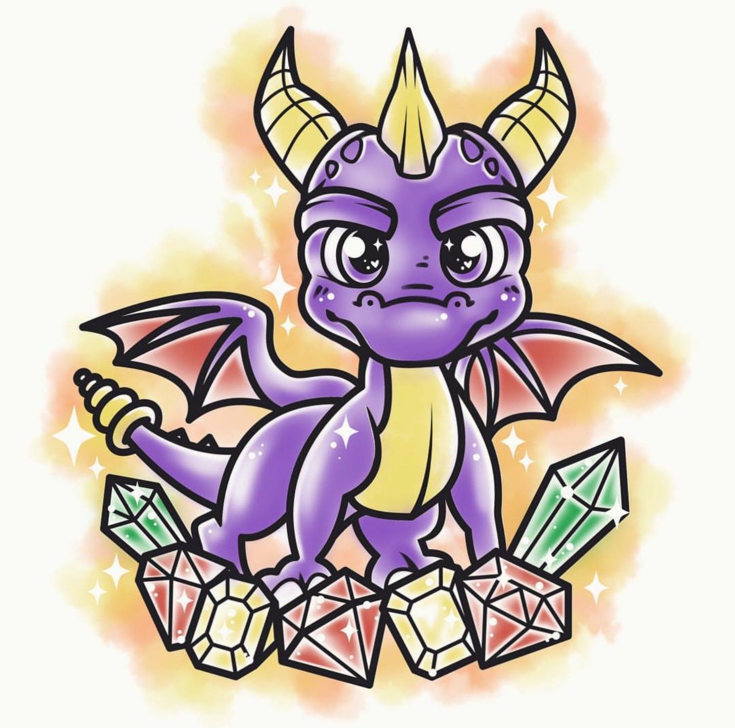 1433x1418 Spyro The Dragon Drawing Ideas Spyro The Dragon, Dragon, Spyro