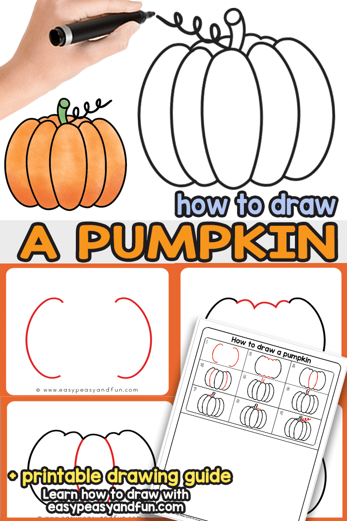 700x1050 How To Draw A Pumpkin