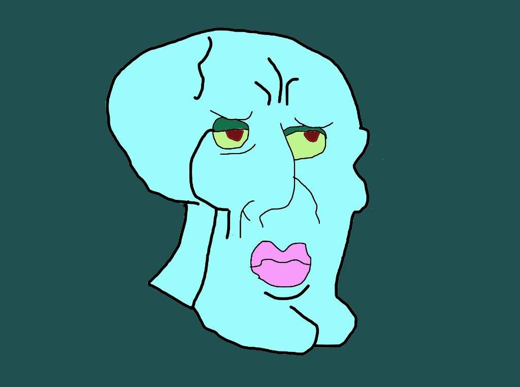 1024x761 Handsome Squidward Drawing Spongebob Squarepants Amino