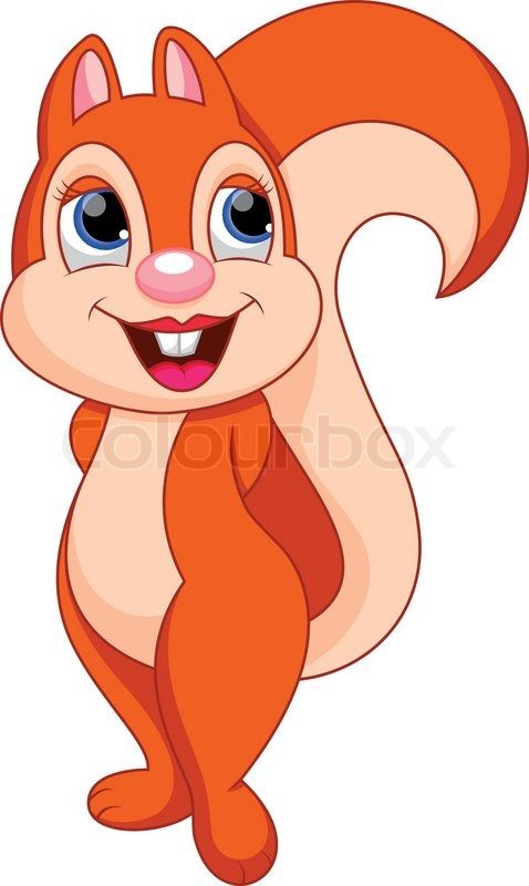478x800 Stock Vector Of 'funny Squirrel Cartoon' Squirrels Cartoon