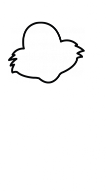 215x382 How To Draw A Squirrel, Easy Step