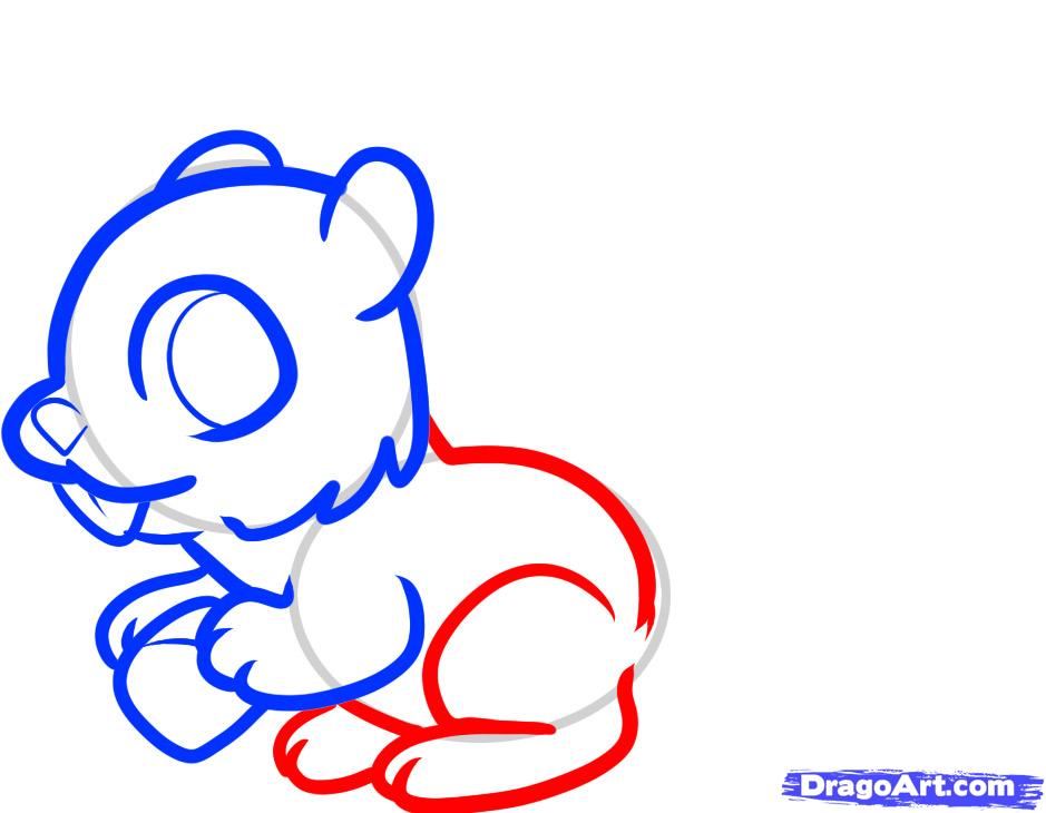 939x730 How To Draw A Squirrel For Kids, Step