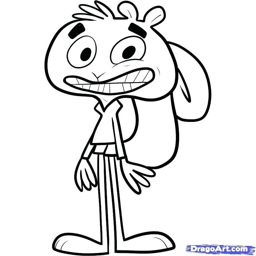 863x863 How To Draw Squirrel How To Draw Cartoon Squirrel Step