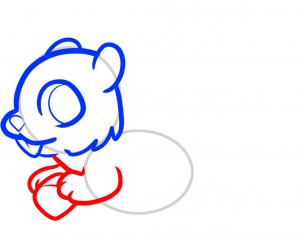 302x235 How To Draw How To Draw A Squirrel For Kids