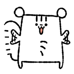 240x240 Square Squirrel Line Stickers Line Store