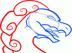 302x224 How To Draw Squirtle Dragon