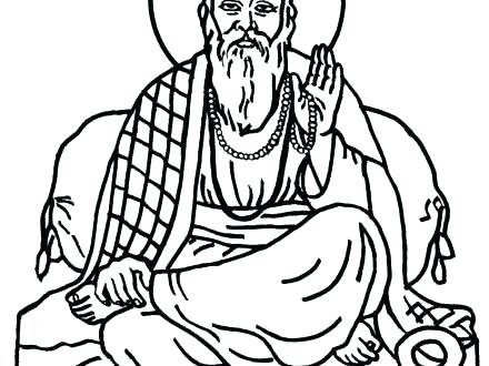 440x330 St Francis De Sales Coloring