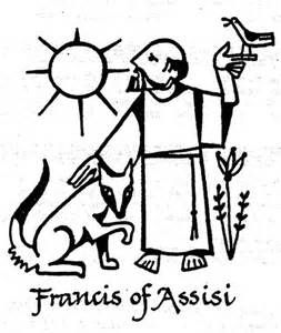253x300 St Francis Of Assisi Coloring Page