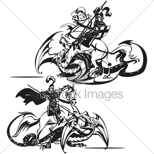 500x500 St George Gl Stock Images