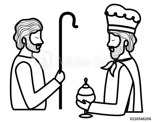 500x400 Saint Joseph With Wise King Character